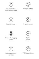 ماشین اصلاح موی سر و صورت شیائومی مدل Xiaomi Hair Clipper 2 - Image 3