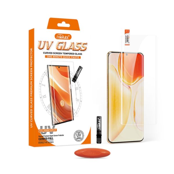 گلس یو وی UV میتوبل تمام صفحه شفاف مخصوص وانپلاس 13